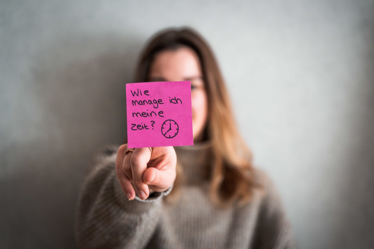 Zeitmanagement PostIT